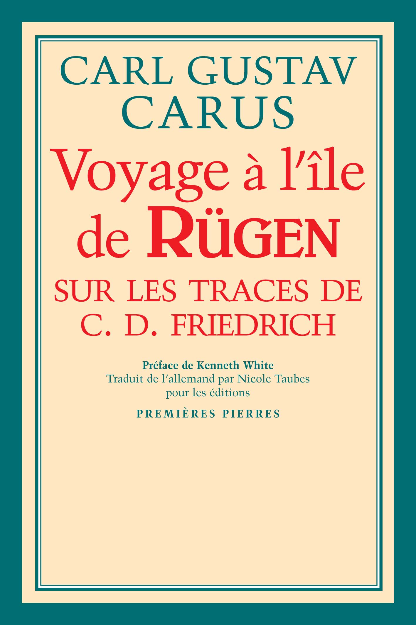 Carus, Voyage à l’île de Rügen